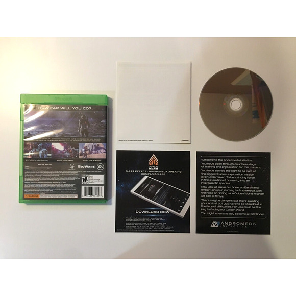 Mass Effect Andromeda (Microsoft Xbox One, 2017) EA Games - CIB Complete - Picture 2 of 4